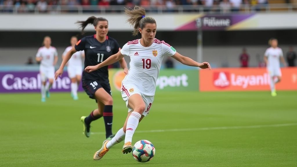 青春风暴席卷欧洲杯！西班牙女足半场4球击溃葡萄牙