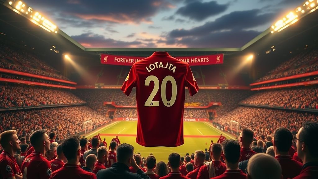 利物浦永久退役若塔20号战袍 俱乐部史上首次为球员封存号码