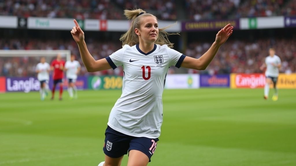 维格曼创世纪纪录！英格兰女足补时绝杀意大利 连续五届大赛决赛